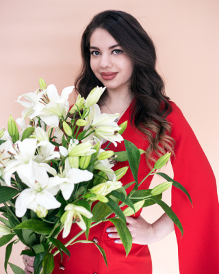 Лилия белая N 842