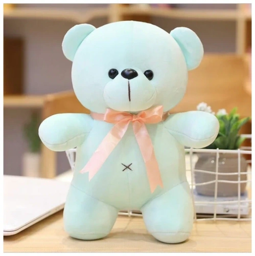 Игрушка Мишка цветной велюровый 24 см. арт. 41885