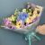 Большой букет с гортензией, эустомой и кустовыми розами арт. 66669