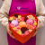 Сердце с цветами и бомбочками для ванны арт. 45458